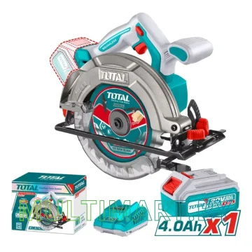 Дисковая (циркулярная) пила Total TSLI16521 (с 1-им АКБ)